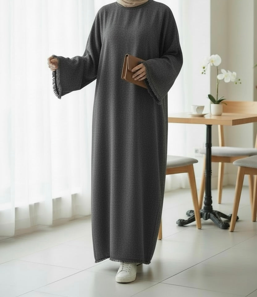 Linen Abayas With Pockets