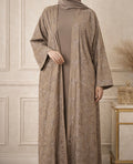 Hina Abaya- Desert taupe