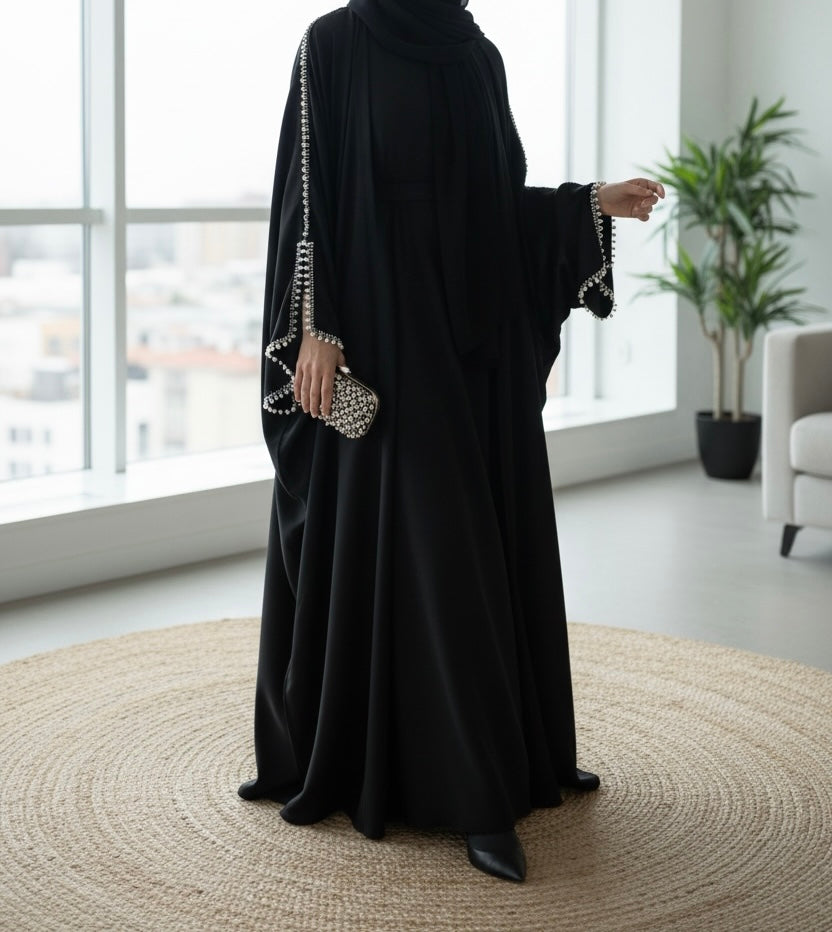 Ayza Black Abaya