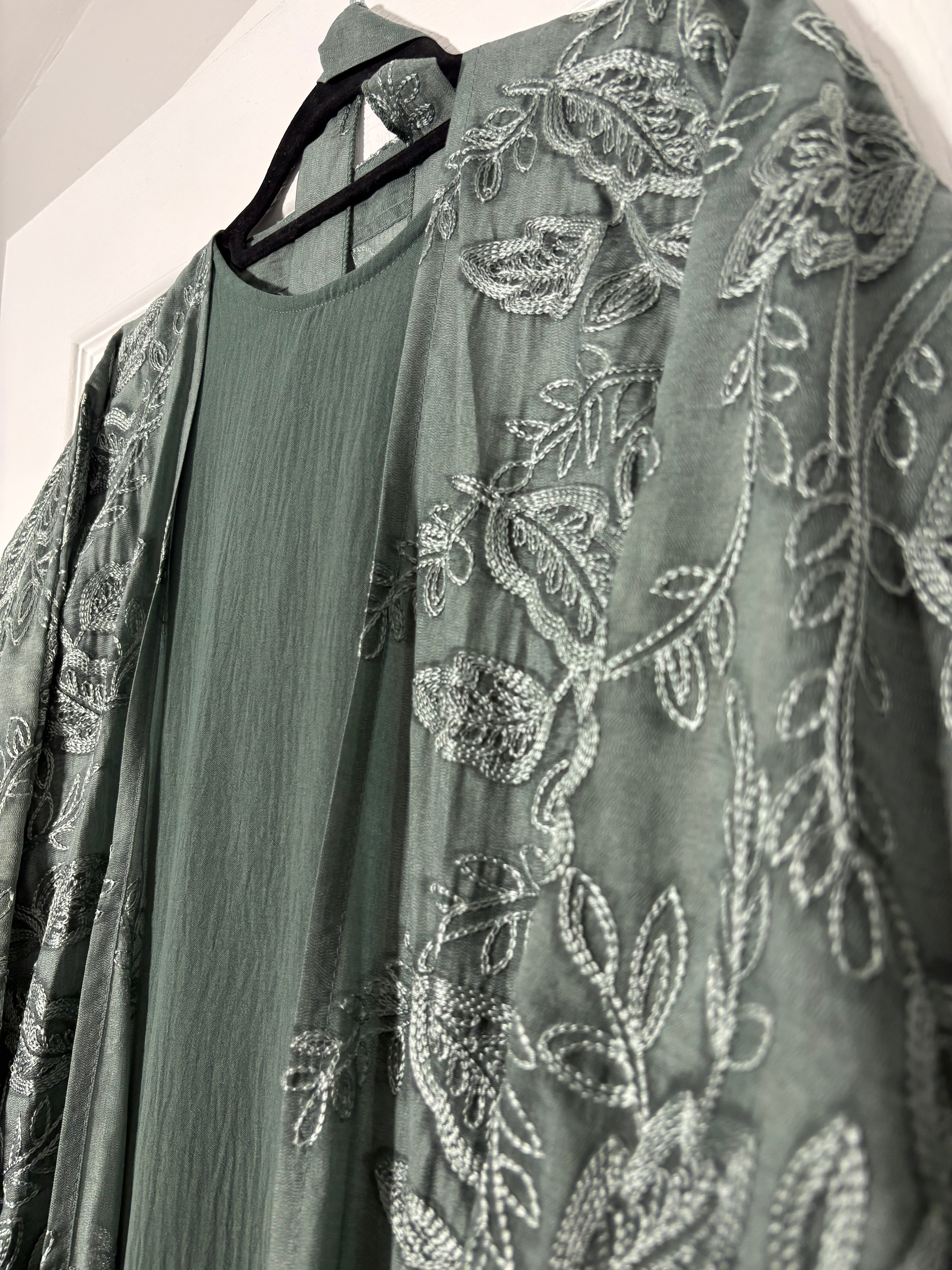 Hina Abaya- Sage serenity