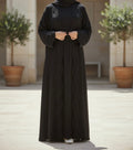 Husna Abaya- Midnight Black