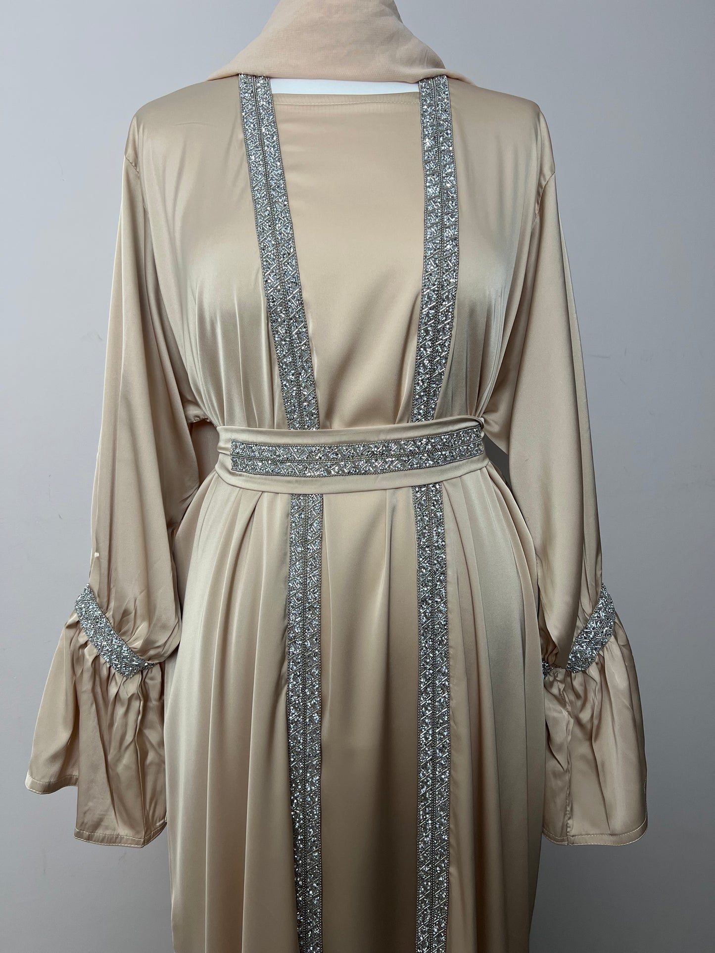 Zara Champagne Abaya