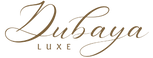 DubayaLuxe logo in gold