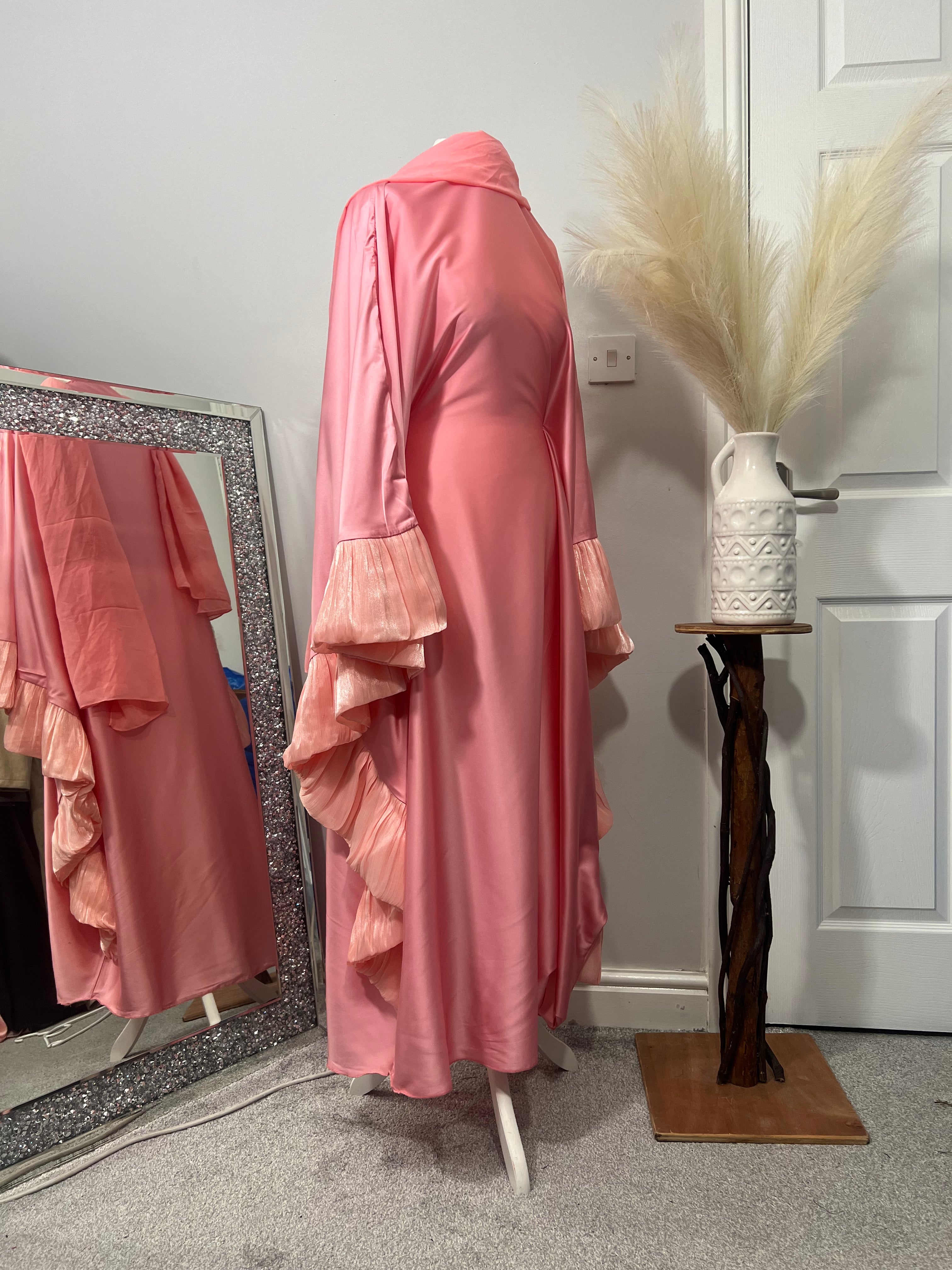 Zulaikha Abaya Pink